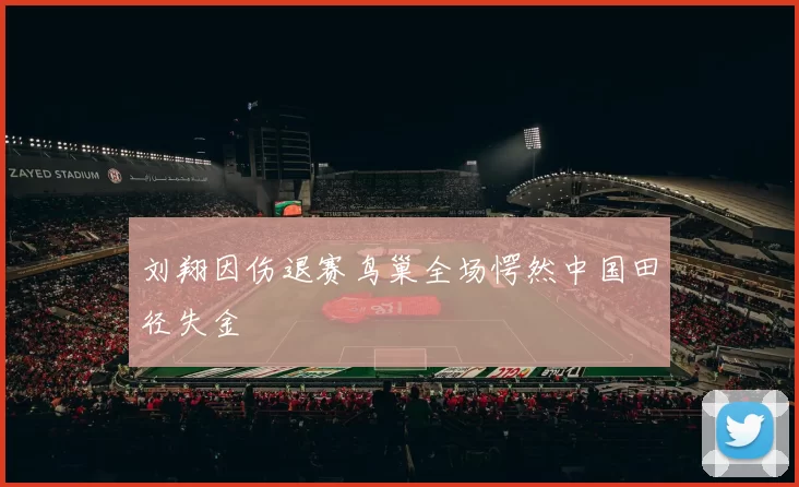 刘翔因伤退赛鸟巢全场愕然中国田径失金