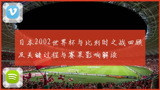 日本2002世界杯与比利时之战回顾及关键过程与赛果影响解读