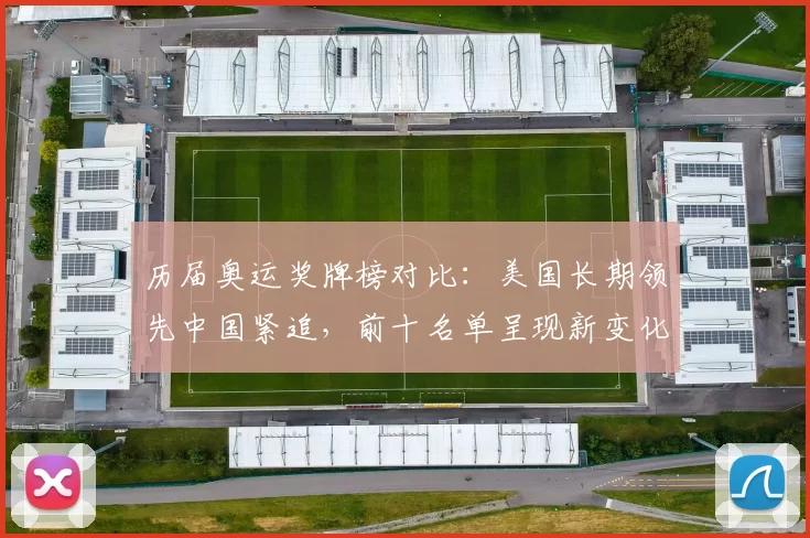 历届奥运奖牌榜对比：美国长期领先中国紧追，前十名单呈现新变化